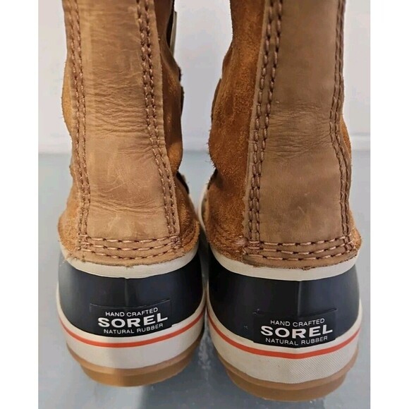 Sorel Boots Joan of Arctic Fleece Winter Waterproof Gorpcore Boots Sz 9.5 EUC - Picture 3 of 12